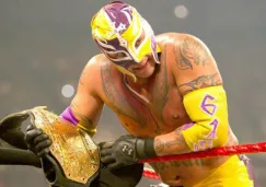 Rey Mysterio después de una lucha