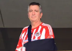 Jorge Vergara en un partido de Chivas