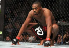 Jon Jones se prepara para un combate 