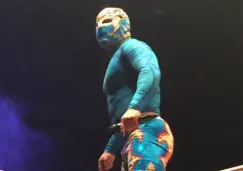 El exMyzteziz en una función de lucha libre