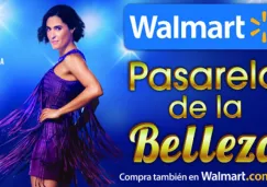 El cartel anunciando la Pasarela de la belleza