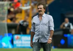 La Volpe durante un partido con Jaguares