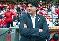 Cardozo observa un partido de Toluca