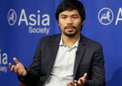 Pacquiao durante un evento