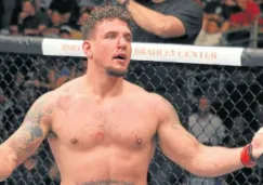 Frank Mir III durante una pelea 