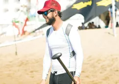 Alfredo Salafranca en un evento de Surf