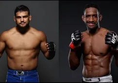 Kelvin Gastelum junto a Neil Magny