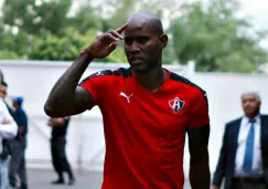 Felipe Baloy con el uniforme de concentración de Atlas