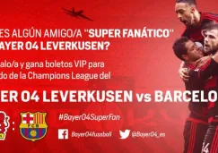 Bayer Leverkusen y su promoción para llevarte a la Champions