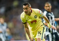 Rubens Sambueza, en un partido del América