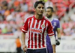 Ángel Reyna en un partido con Chivas