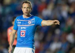 Gerardo Torrado en un encuentro con Cruz Azul