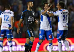 Luis Gabriel Rey en festejo de gol