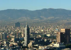 Foto panorámica de la Ciudad de México