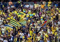 Seguidores del América durante un partido en el Azteca 