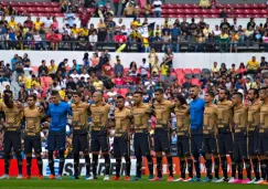 Pumas, durante el encuentro contra el América