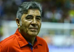 Carlos Reinoso en un partido del Veracruz