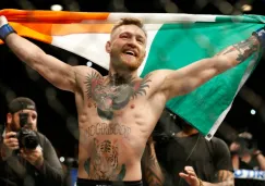 McGregor festeja su victoria