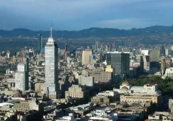 Vista panorámica de la Ciudad de México