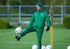 Zubeldía, en el entrenamiento previo al inicio del Clausura 2016