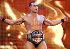 Alberto Del Río antes de su lucha en Raw