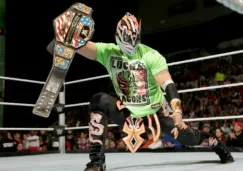 Kalisto antes de su lucha contra Alberto Del Río en Smackdown 