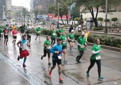 Una carrera en Paseo de la Reforma