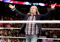 Bret Hart en una función de Raw