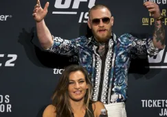 McGregor en un evento de la UFC