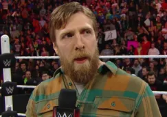 Daniel Bryan durante su depedida de la WWE