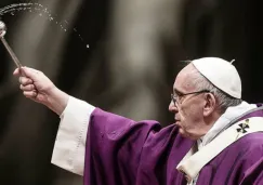 El Papa Francisco, durante una misa en el Vaticano