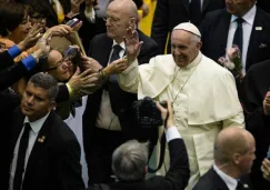 Papa Francisco en un evento en México