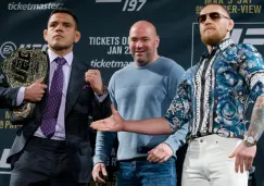 Dos Anjos y McGregor, en su primer careo