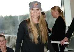 Vonn, durante la Copa del Mundo de esquí