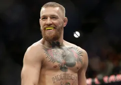 McGregor, durante un combate de UFC