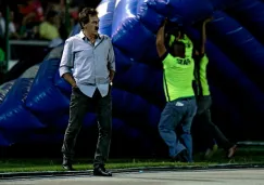 La Volpe, durante el encuentro frente a Xolos