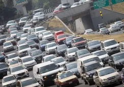 Tránsito en la Ciudad de México en 'hora pico'