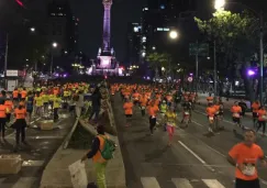 Corredores durante el medio maratón Rock 'n' Roll