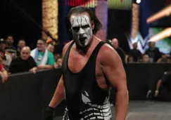 Sting durante su combate en Night of Champions