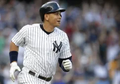 A-Rod en partido con los Yankees