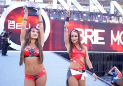 The Bella Twins hacen su entrada en Wrestlemania 31