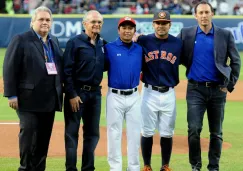 Horacio de la Vega, previo al primer juego entre Padres y Astros 