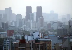 Vista de la Ciudad de México, en contingencia