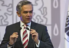 Mancera durante evento en la Ciudad de México