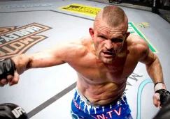 Chuck Liddell después de una pelea