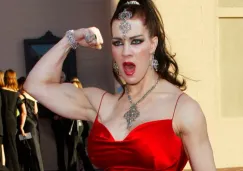 Chyna posa en un evento en 2003