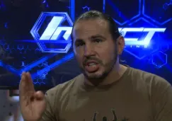 Matt Hardy durante una entrevista de TNA