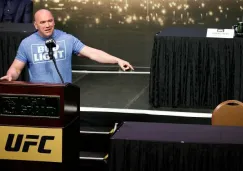 Dana White en conferencia de prensa