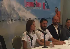 Laura y Yuri, en conferencia de prensa