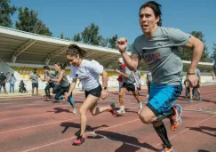 Paola Longoria y otros embajadores de Wings for Life World Run